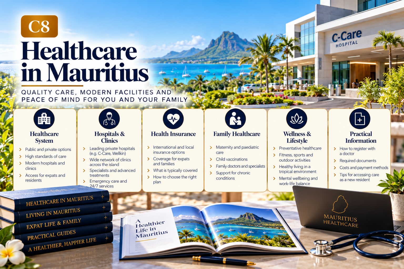Healthcare and wellbeing in Mauritius